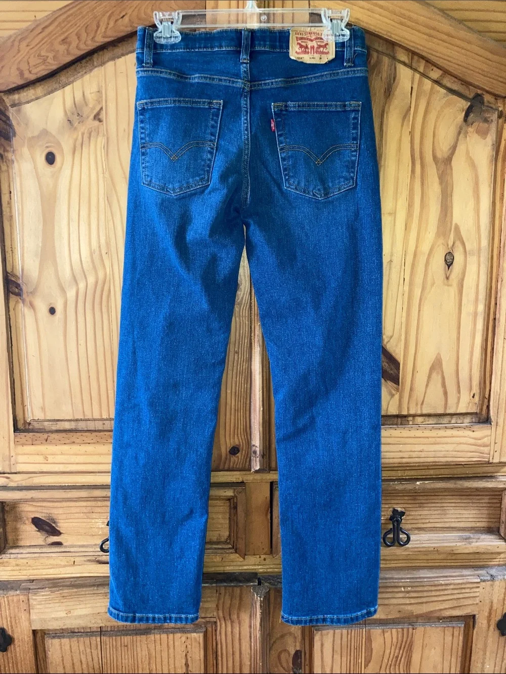 Boys Levi’s 514 blue jeans size 16 (28X30)